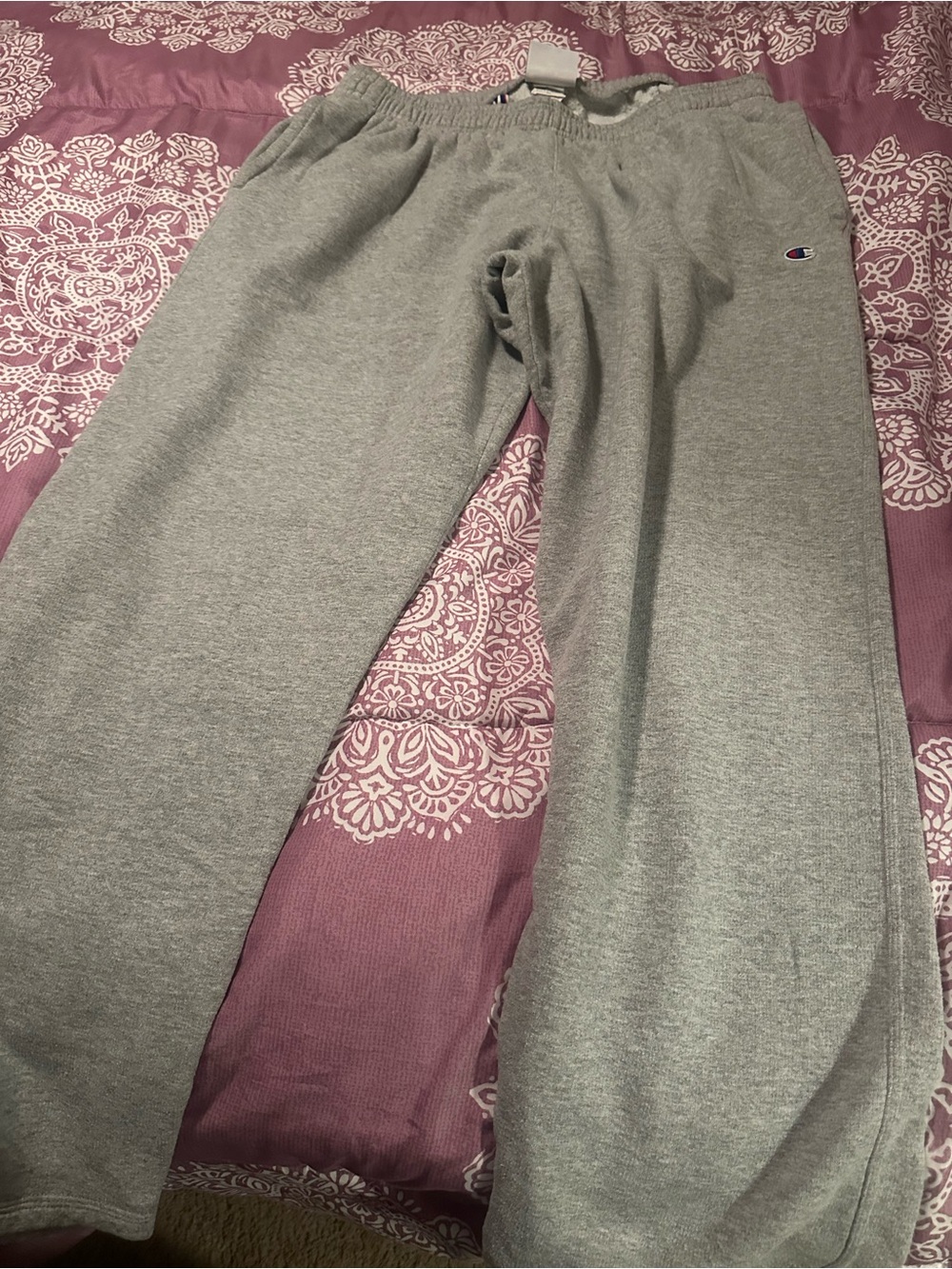 Champion Grey Men's Sweatpants Joggers